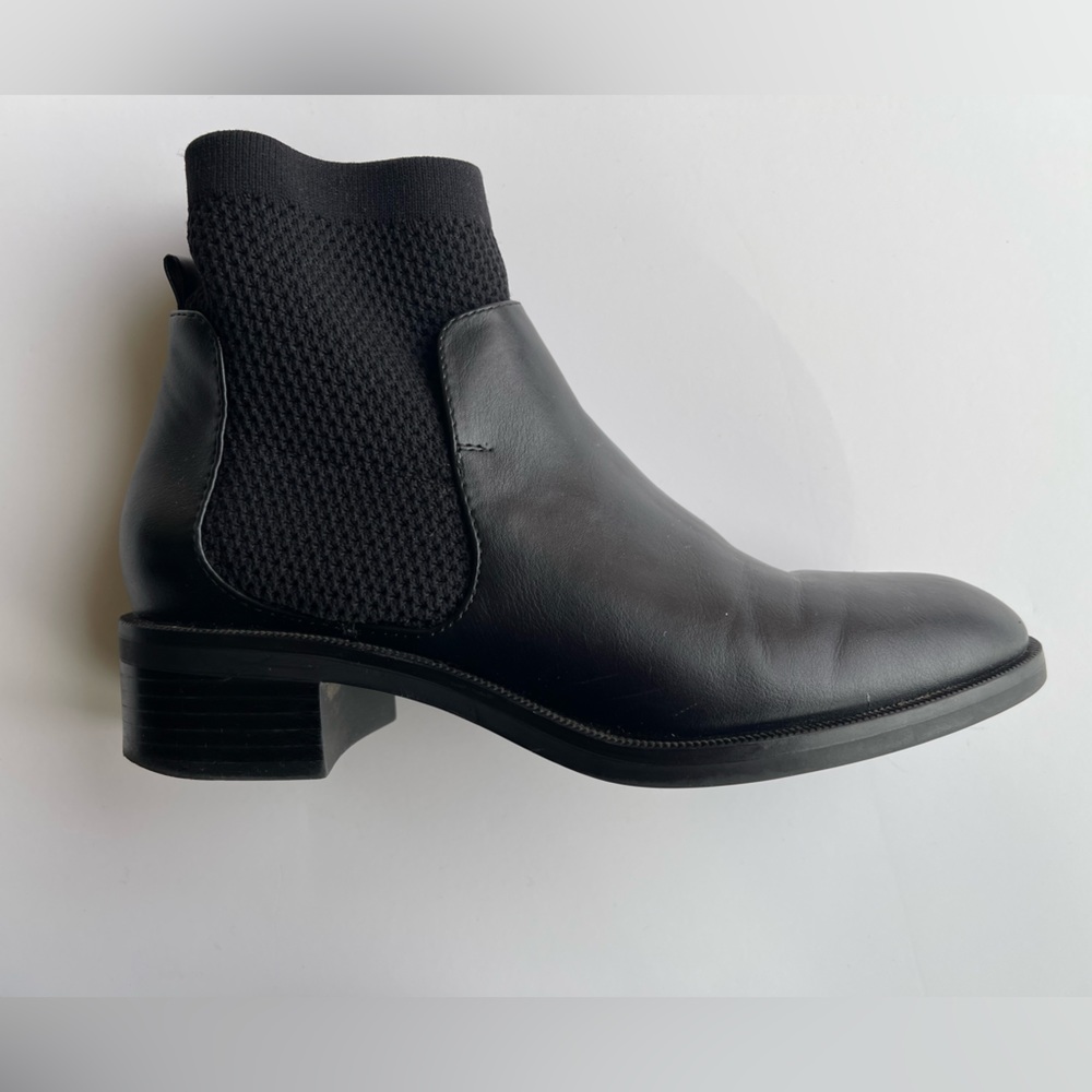 Zara Ankle Sock Black Boots